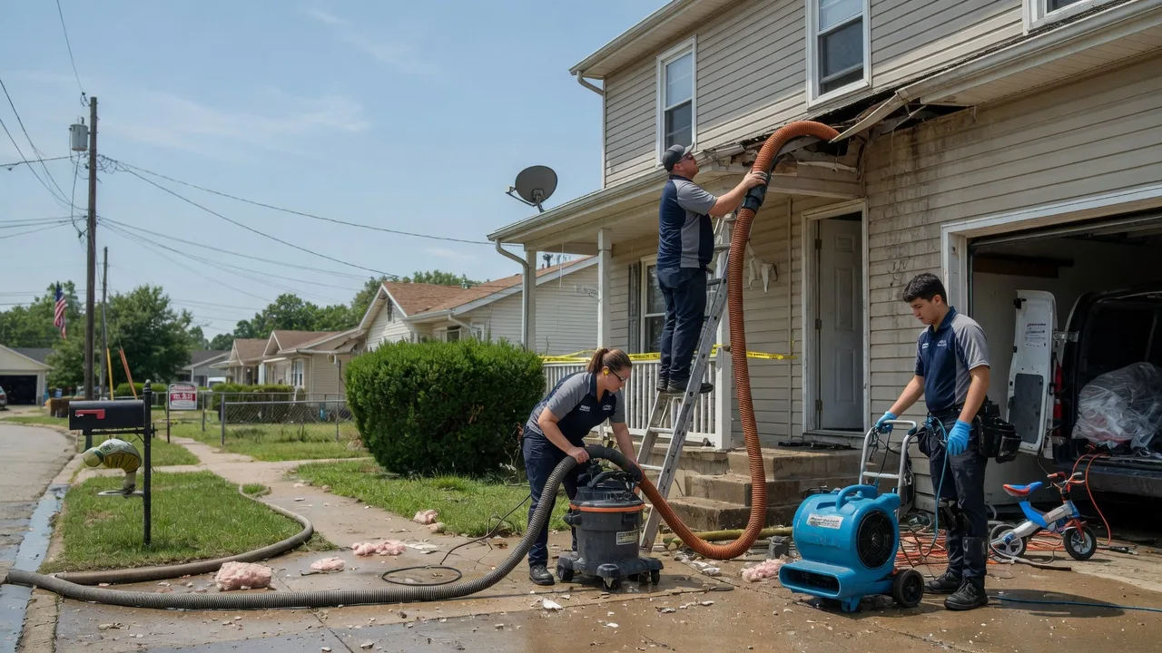 Water Damage Restoration in Russellville, IN near me